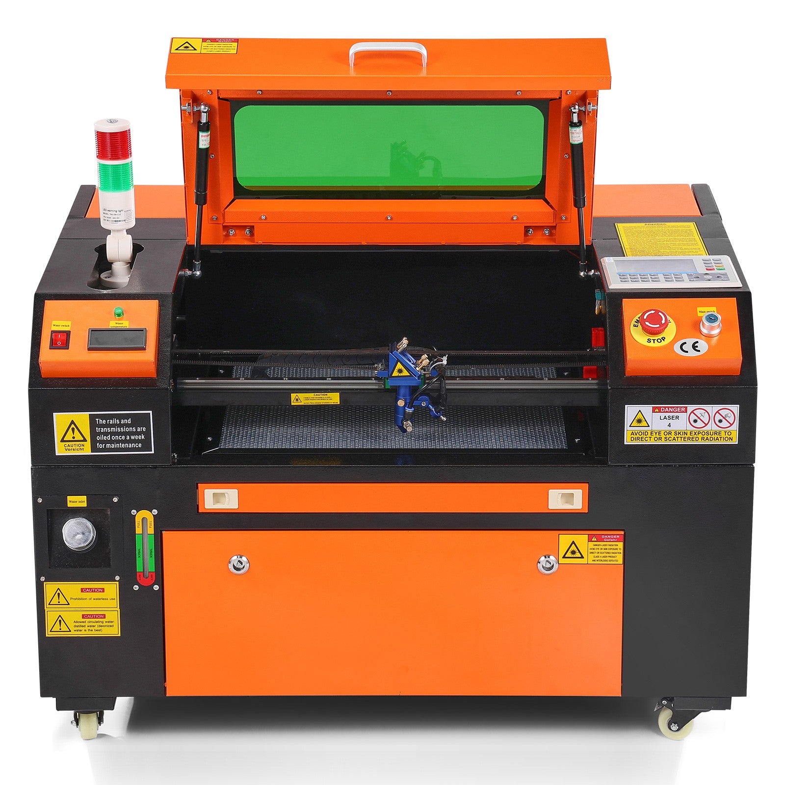 Uimoso 50W CO2 Laser Engraver and Cutter, 12 X 20 In, 19.7 IPS Speed Machine