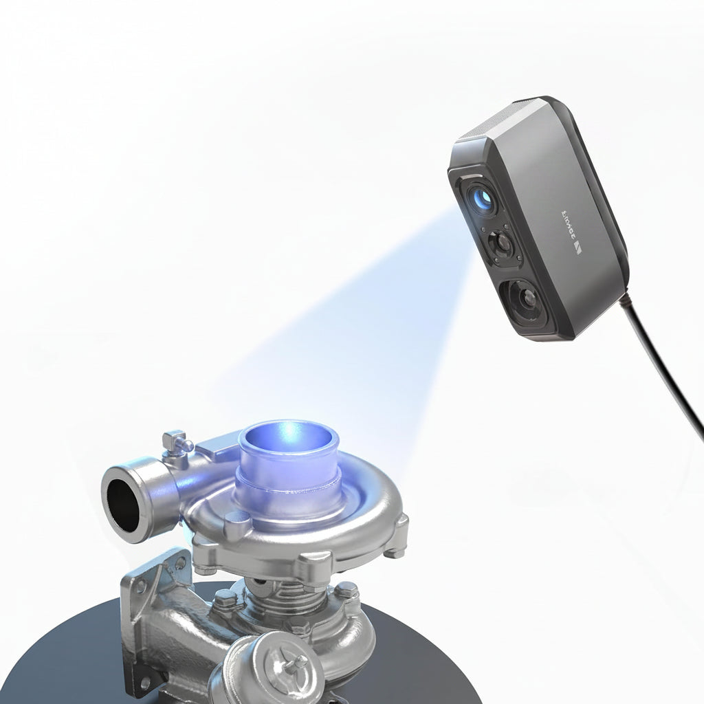 3D Scanner for 3D Printing, Handheld 3D Model Scanner with 0.03Mm High Detailed Precision, 24-Bit Color Camera, Anti-Shake Lenses, Compatible with Windows/Macos, Moose (Standard)