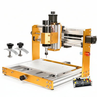 3018 Pro Ultra CNC Router 500W All-Metal Engraver Machine Limit Switch E-Stop with GRBL Offline for Metal,Wood, Acrylic, PCB MDF