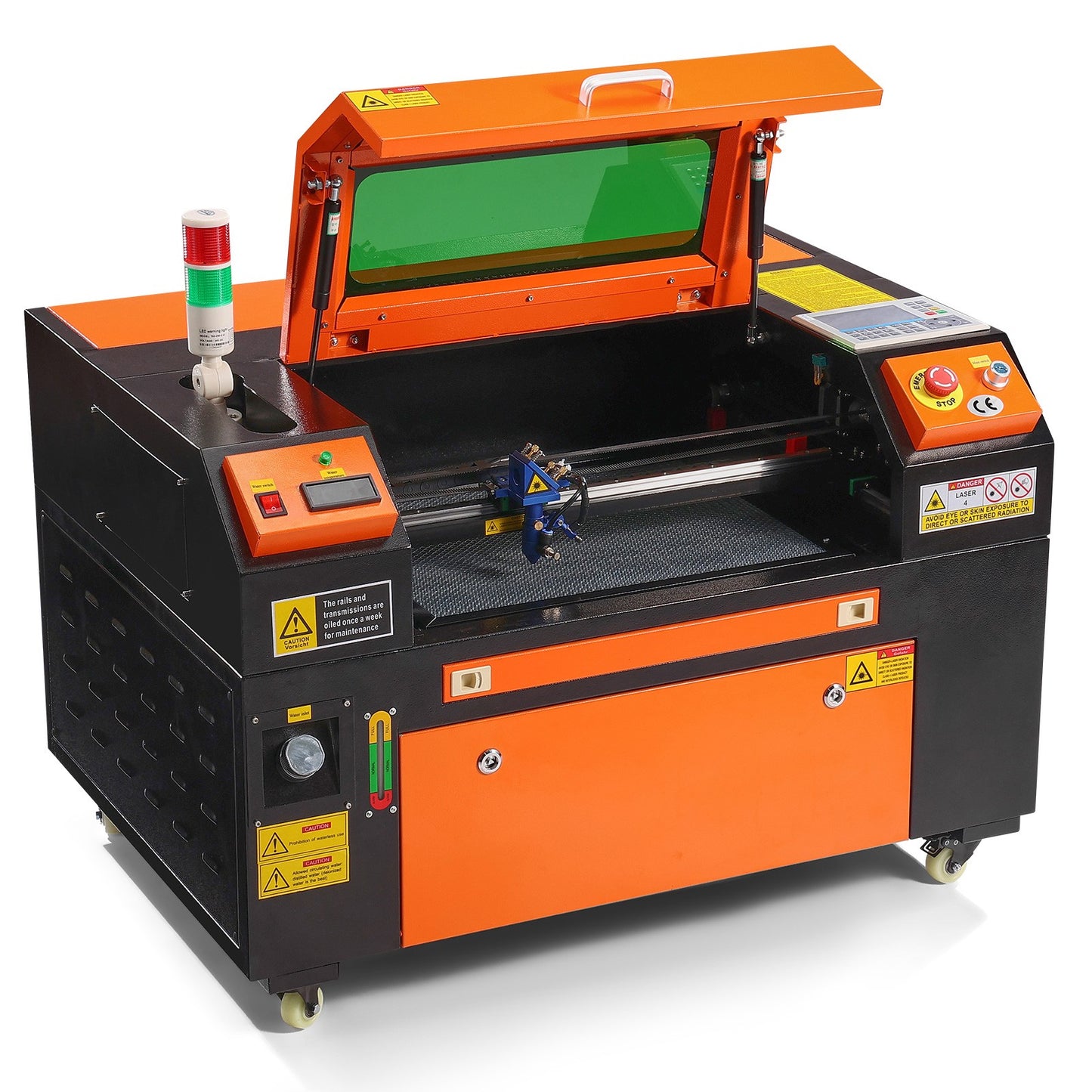 Uimoso 50W CO2 Laser Engraver and Cutter, 12 X 20 In, 19.7 IPS Speed Machine